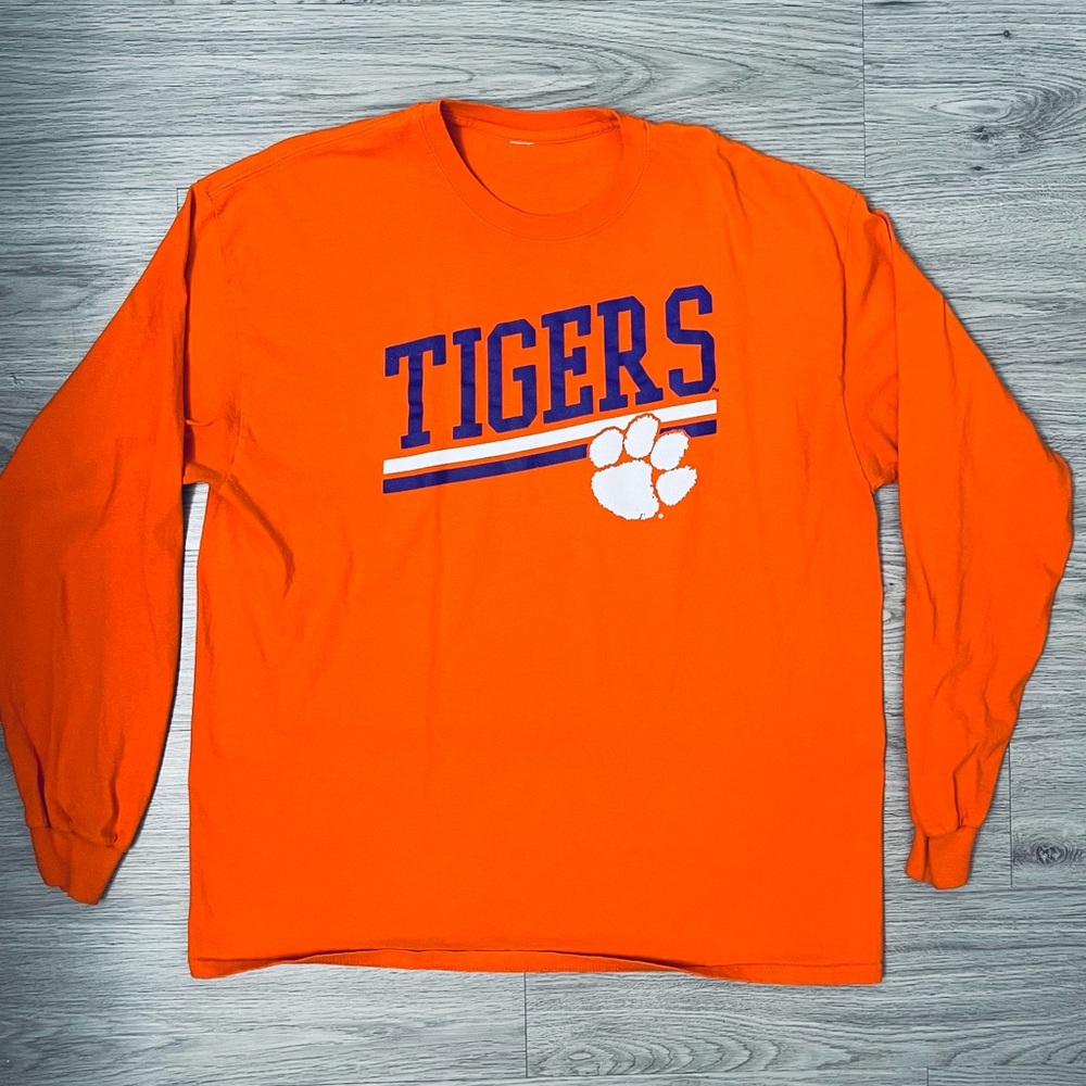 Clemson Tigers Football Men’s Long Sleeve Shirt Large